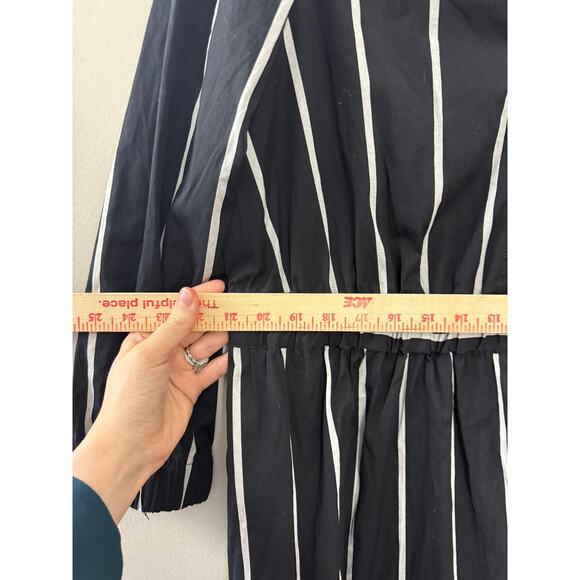 J. Crew Black and White Striped Dress - Picture 11 of 13